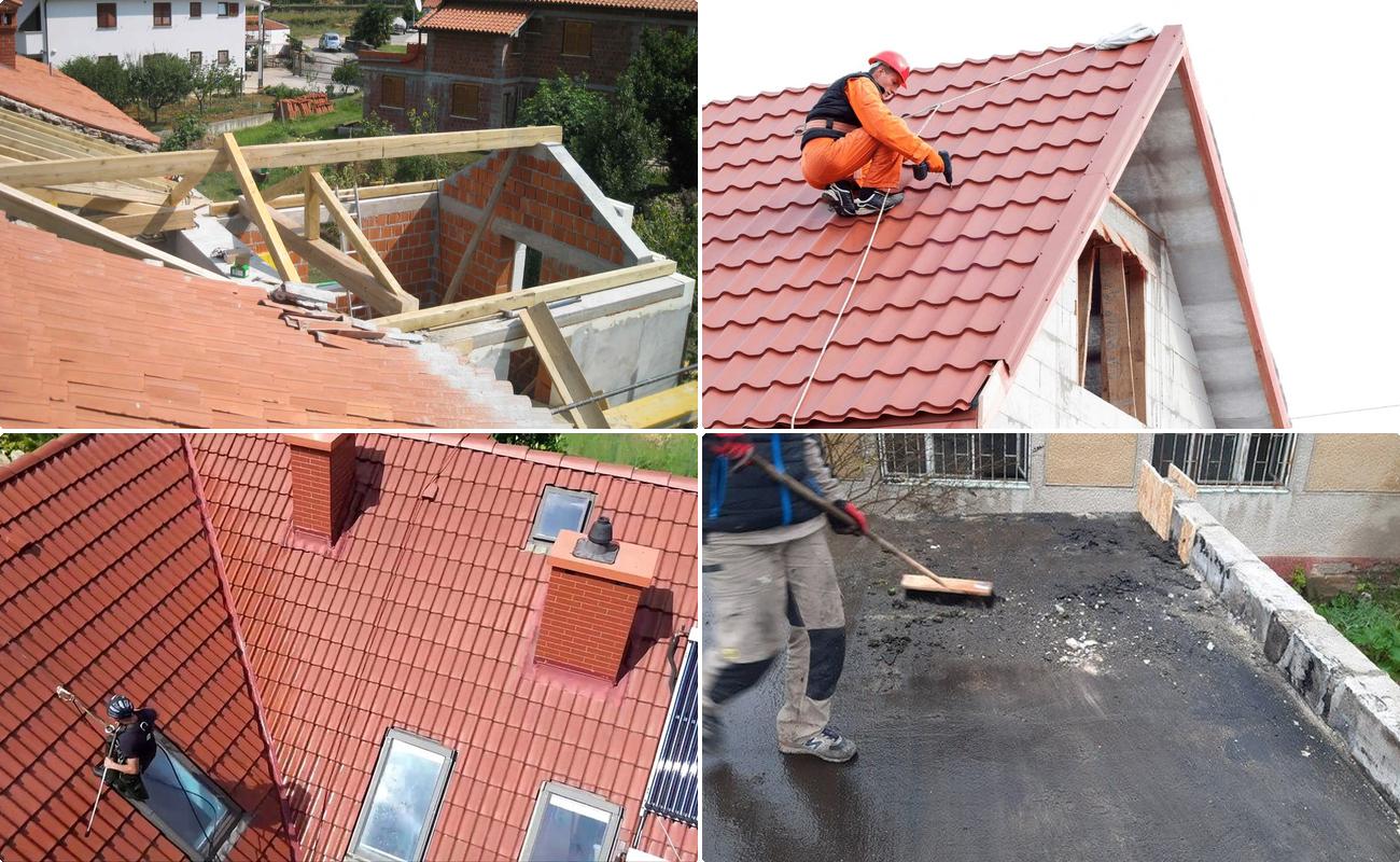 Montaj Acoperis Tigla Metalica, Tabla Cutata si Tigla Ceramica