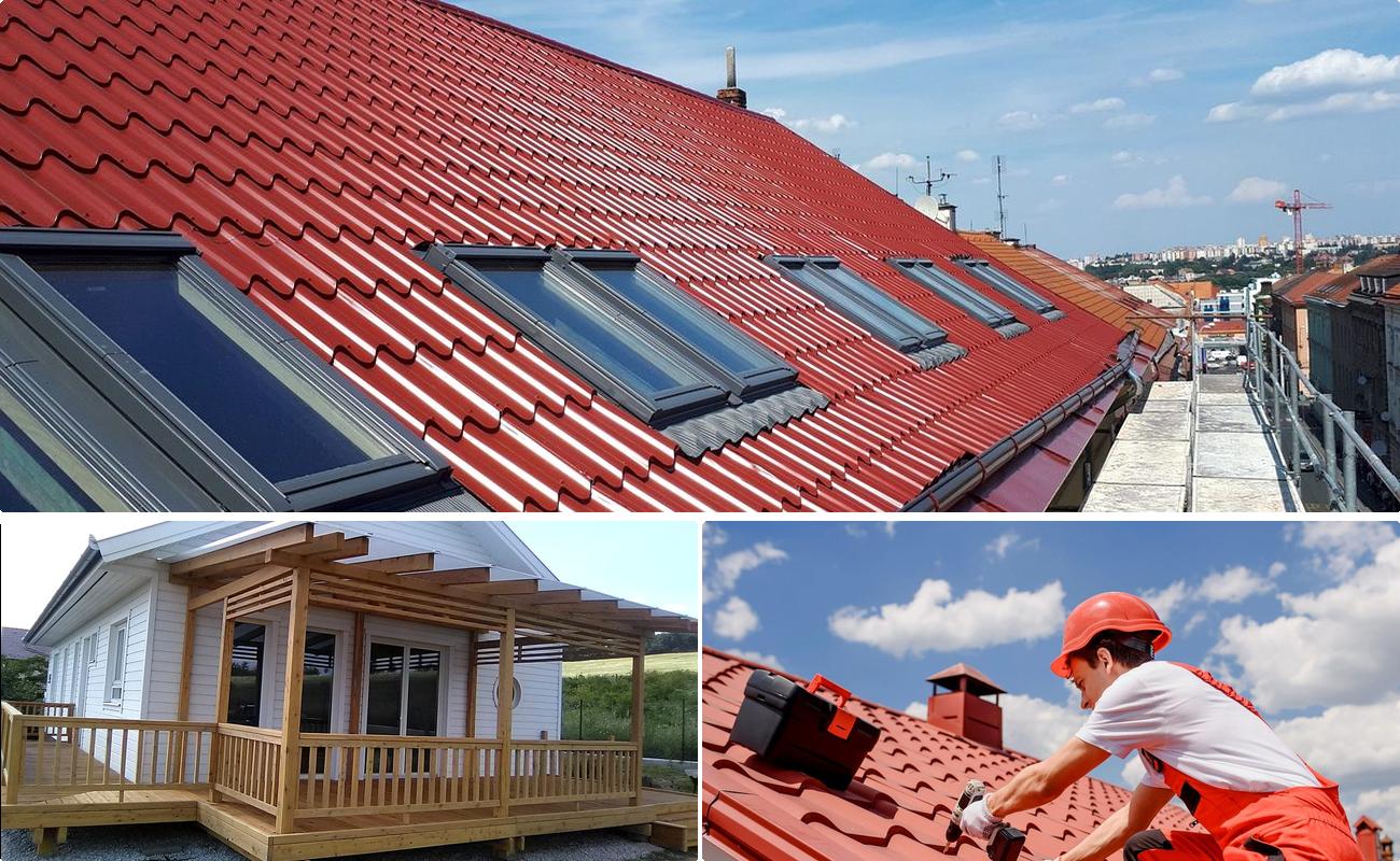 Montaj Acoperis Tigla Metalica, Tabla Cutata si Tigla Ceramica