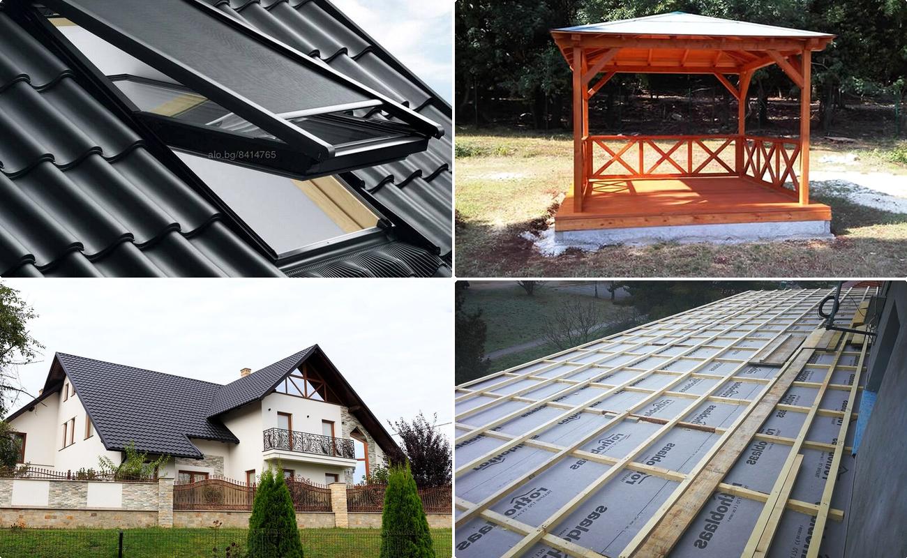 Montaj Acoperis Tigla Metalica, Tabla Cutata si Tigla Ceramica