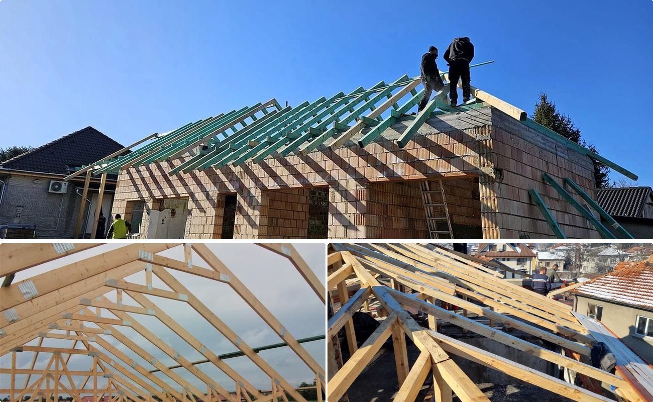 Montaj Acoperis Tigla Metalica, Tabla Cutata si Tigla Ceramica