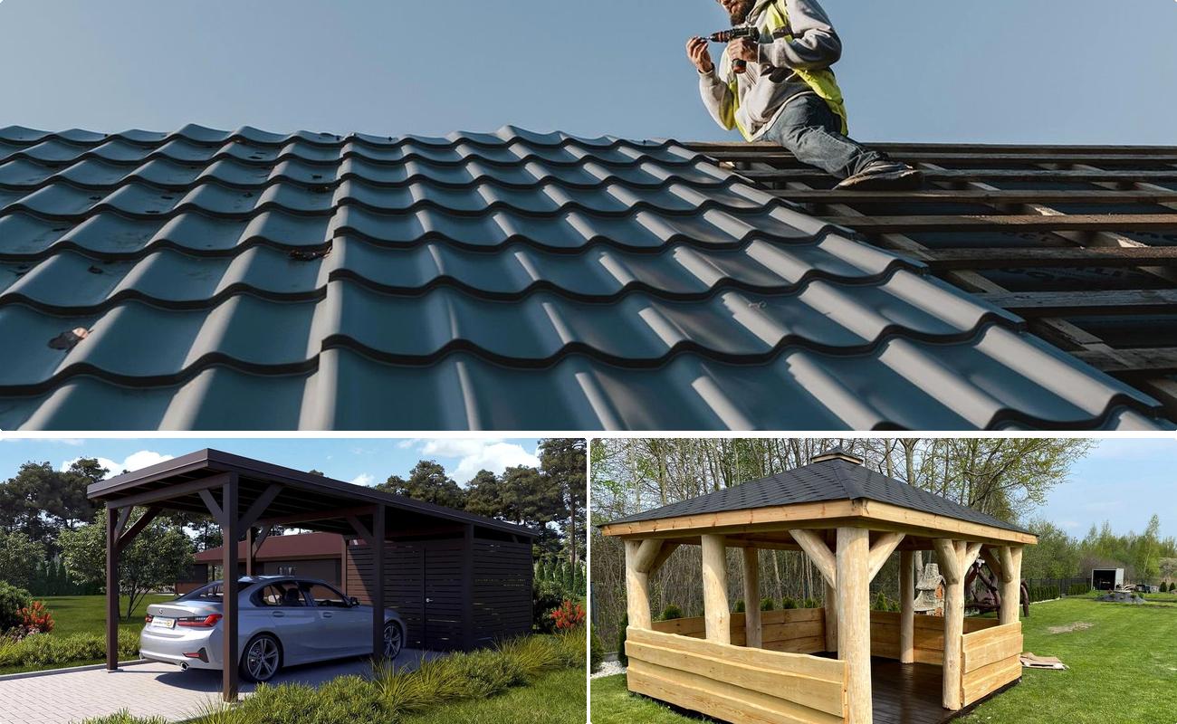 Montaj Acoperis Tigla Metalica, Tabla Cutata si Tigla Ceramica