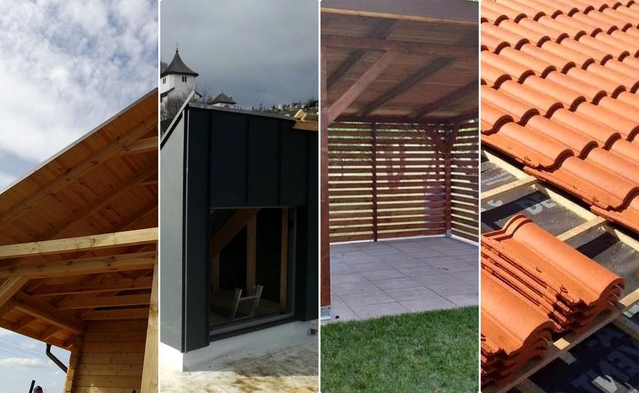 Montaj Acoperis Tigla Metalica, Tabla Cutata si Tigla Ceramica