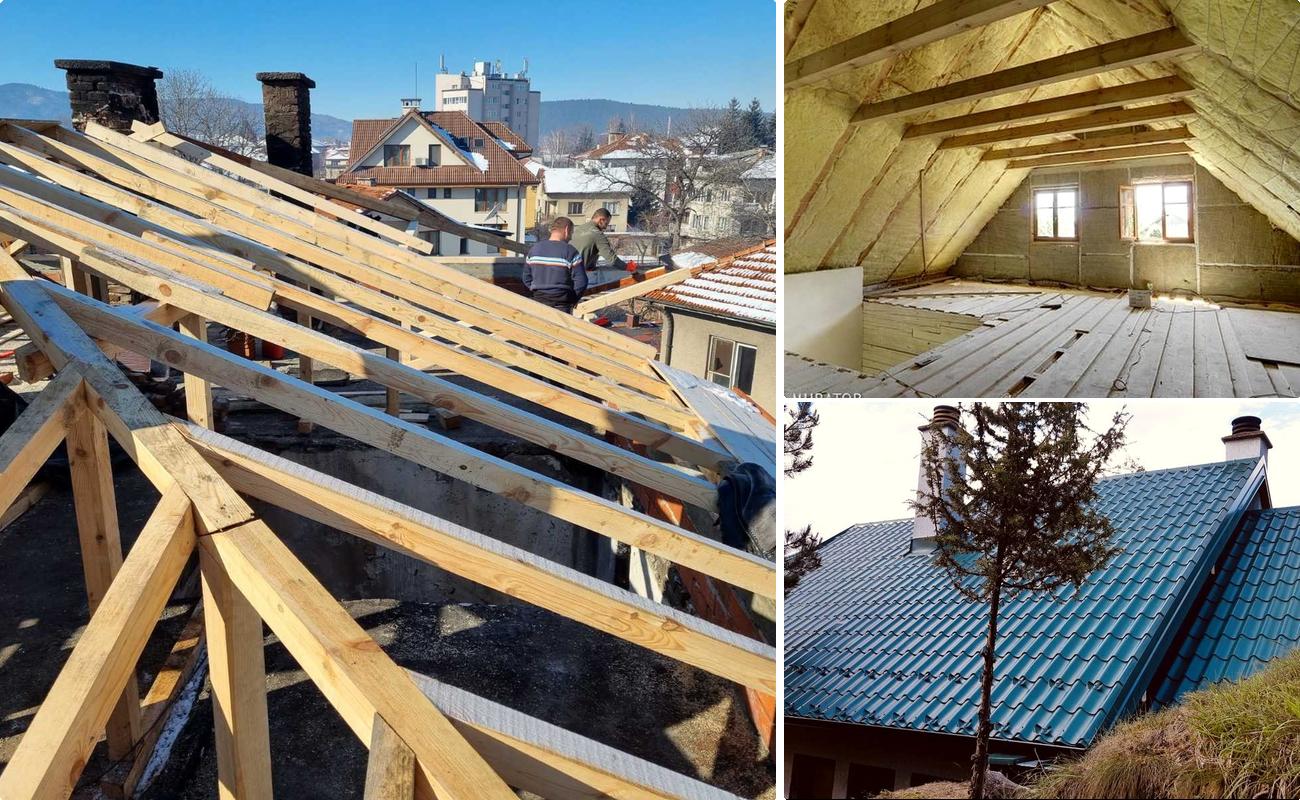 Montaj Acoperis Tigla Metalica, Tabla Cutata si Tigla Ceramica