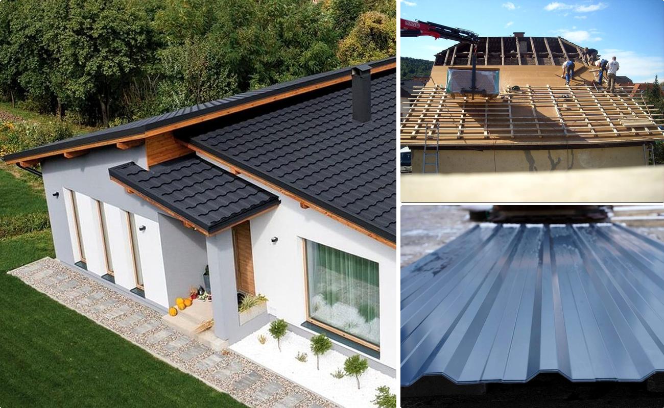 Montaj Acoperis Tigla Metalica, Tabla Cutata si Tigla Ceramica