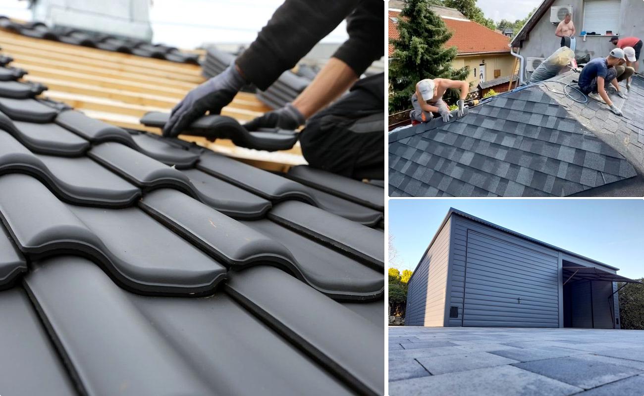 Montaj Acoperis Tigla Metalica, Tabla Cutata si Tigla Ceramica