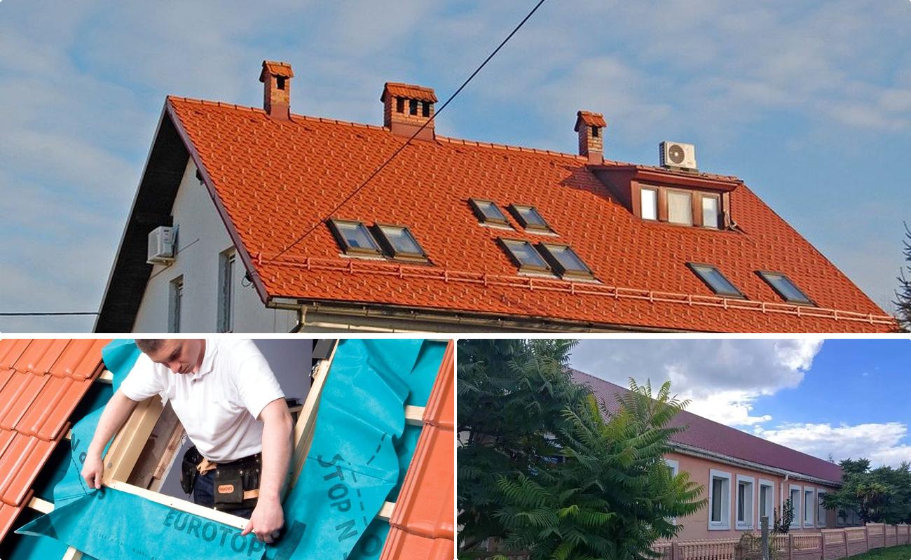 Montaj Acoperis Tigla Metalica, Tabla Cutata si Tigla Ceramica