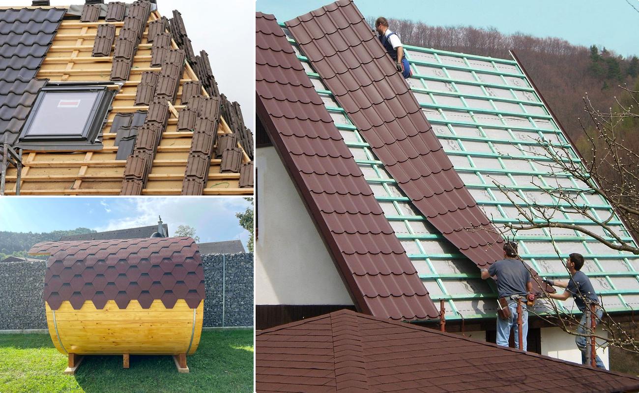 Montaj Acoperis Tigla Metalica, Tabla Cutata si Tigla Ceramica