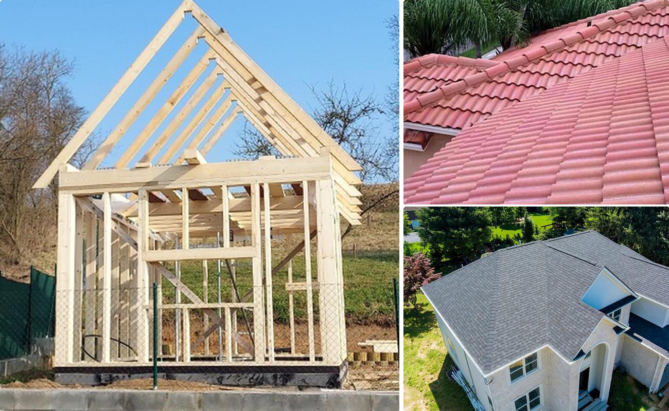 Montaj Acoperis Tigla Metalica, Tabla Cutata si Tigla Ceramica