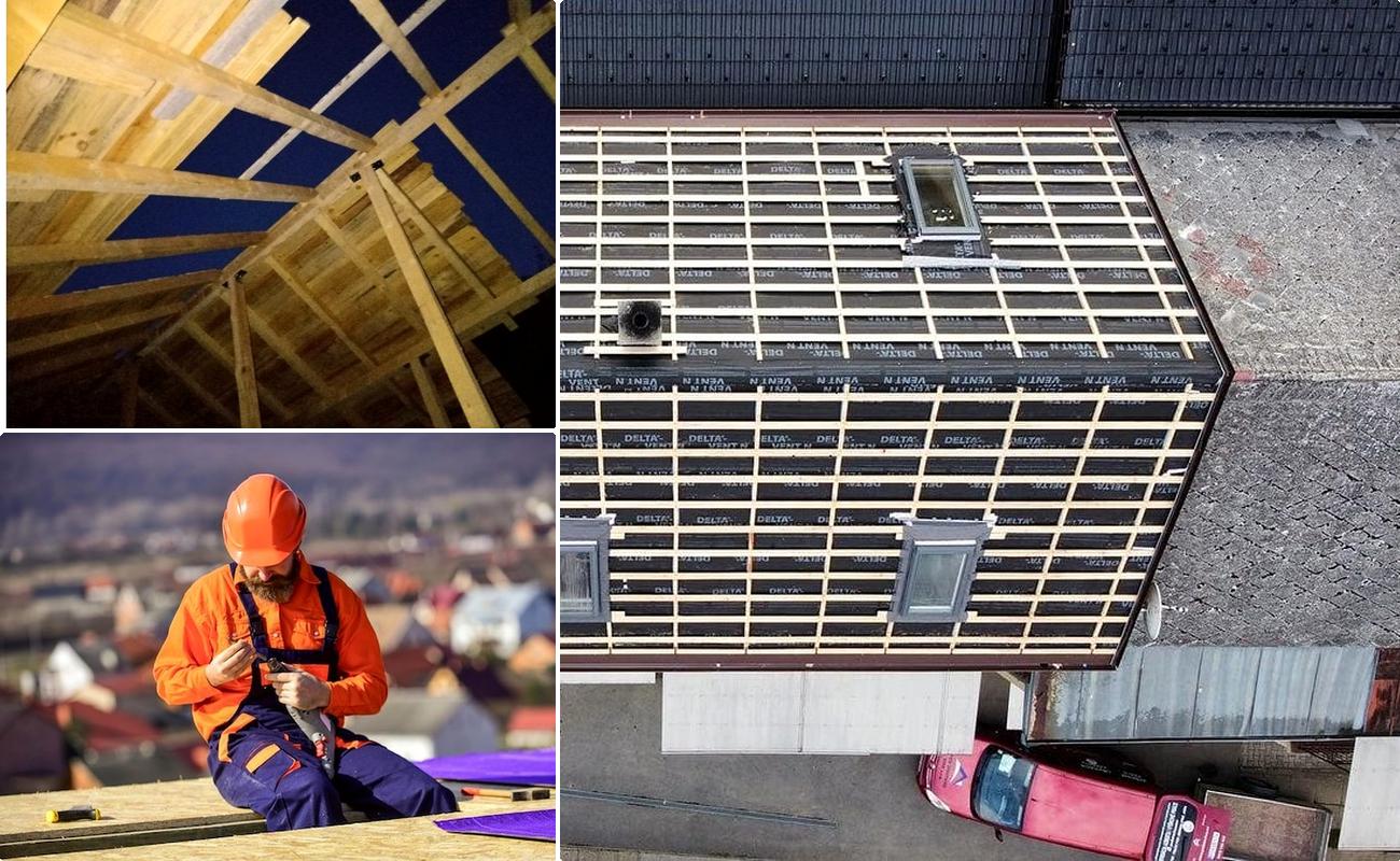 Montaj Acoperis Tigla Metalica, Tabla Cutata si Tigla Ceramica