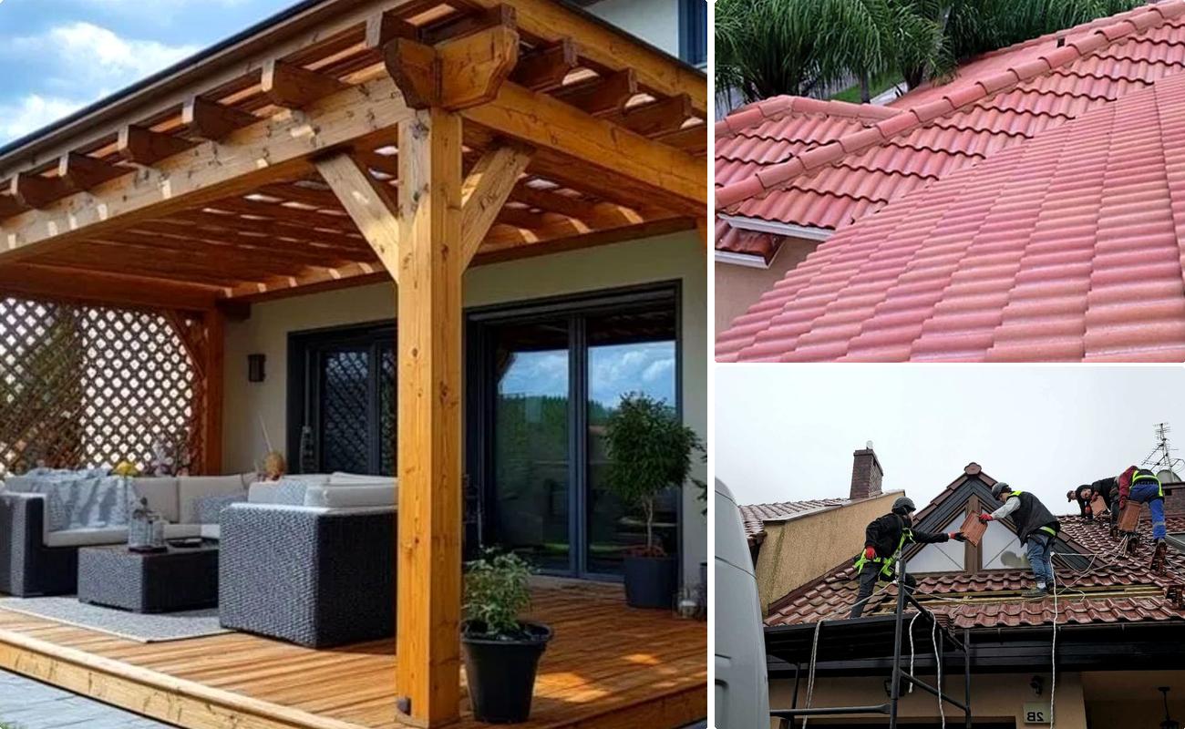 Montaj Acoperis Tigla Metalica, Tabla Cutata si Tigla Ceramica