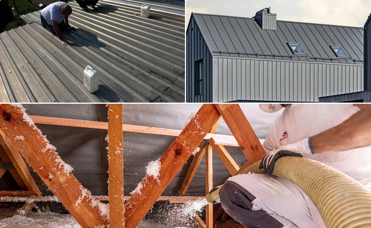 Montaj Acoperis Tigla Metalica, Tabla Cutata si Tigla Ceramica