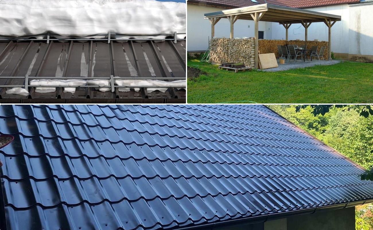 Montaj Acoperis Tigla Metalica, Tabla Cutata si Tigla Ceramica