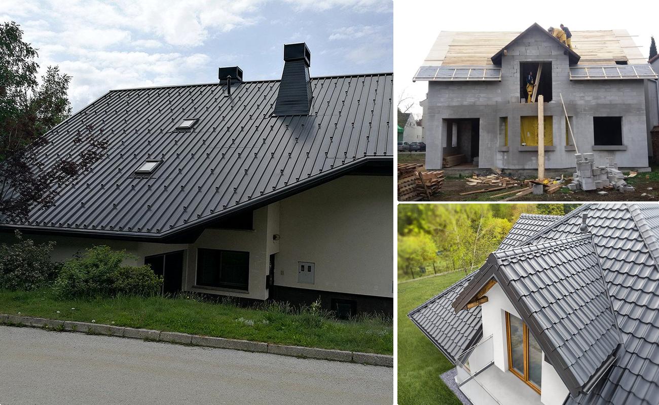 Montaj Acoperis Tigla Metalica, Tabla Cutata si Tigla Ceramica