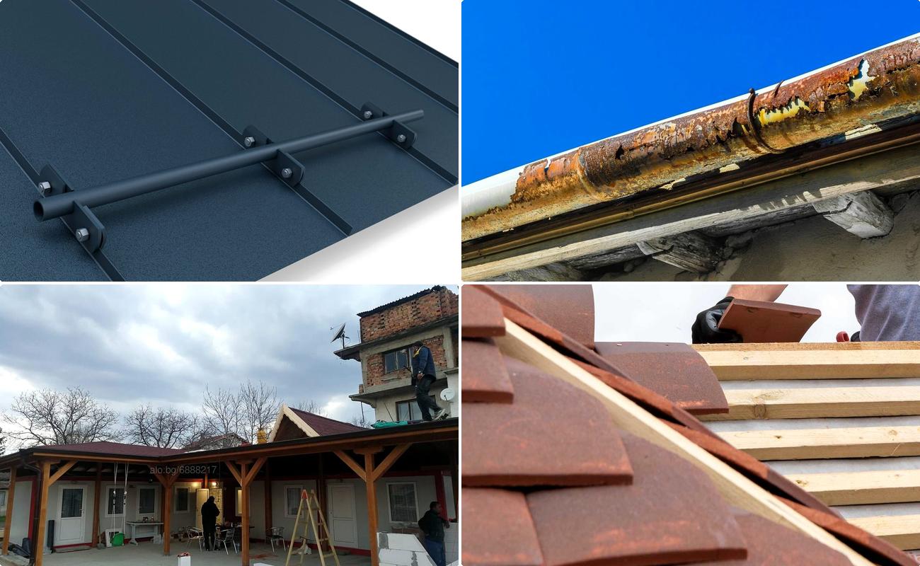 Montaj Acoperis Tigla Metalica, Tabla Cutata si Tigla Ceramica