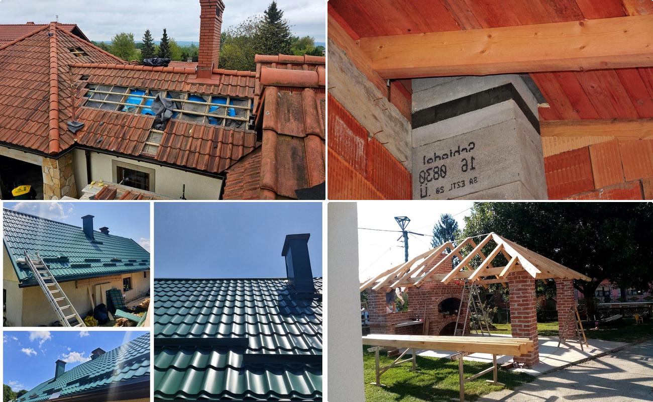 Montaj Acoperis Tigla Metalica, Tabla Cutata si Tigla Ceramica