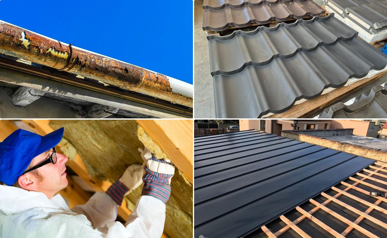 Montaj Acoperis Tigla Metalica, Tabla Cutata si Tigla Ceramica