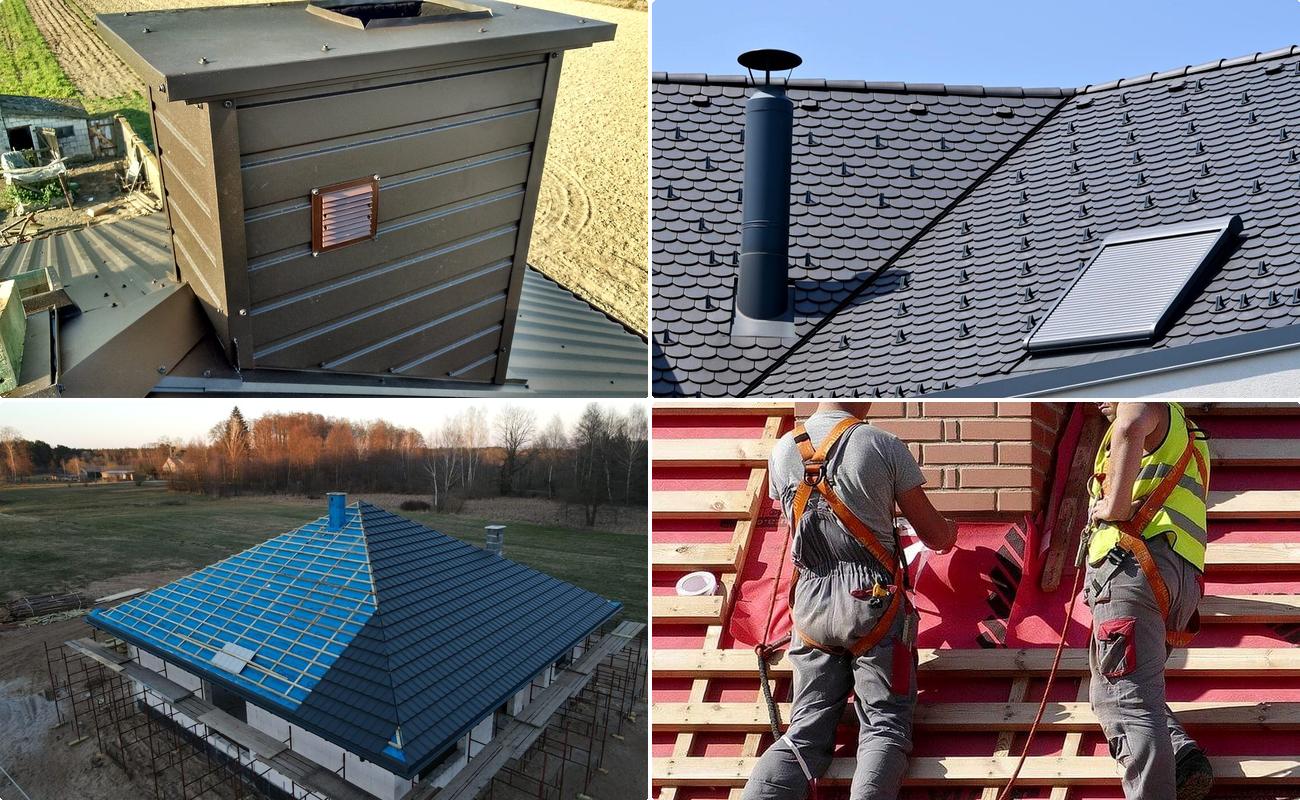 Montaj Acoperis Tigla Metalica, Tabla Cutata si Tigla Ceramica