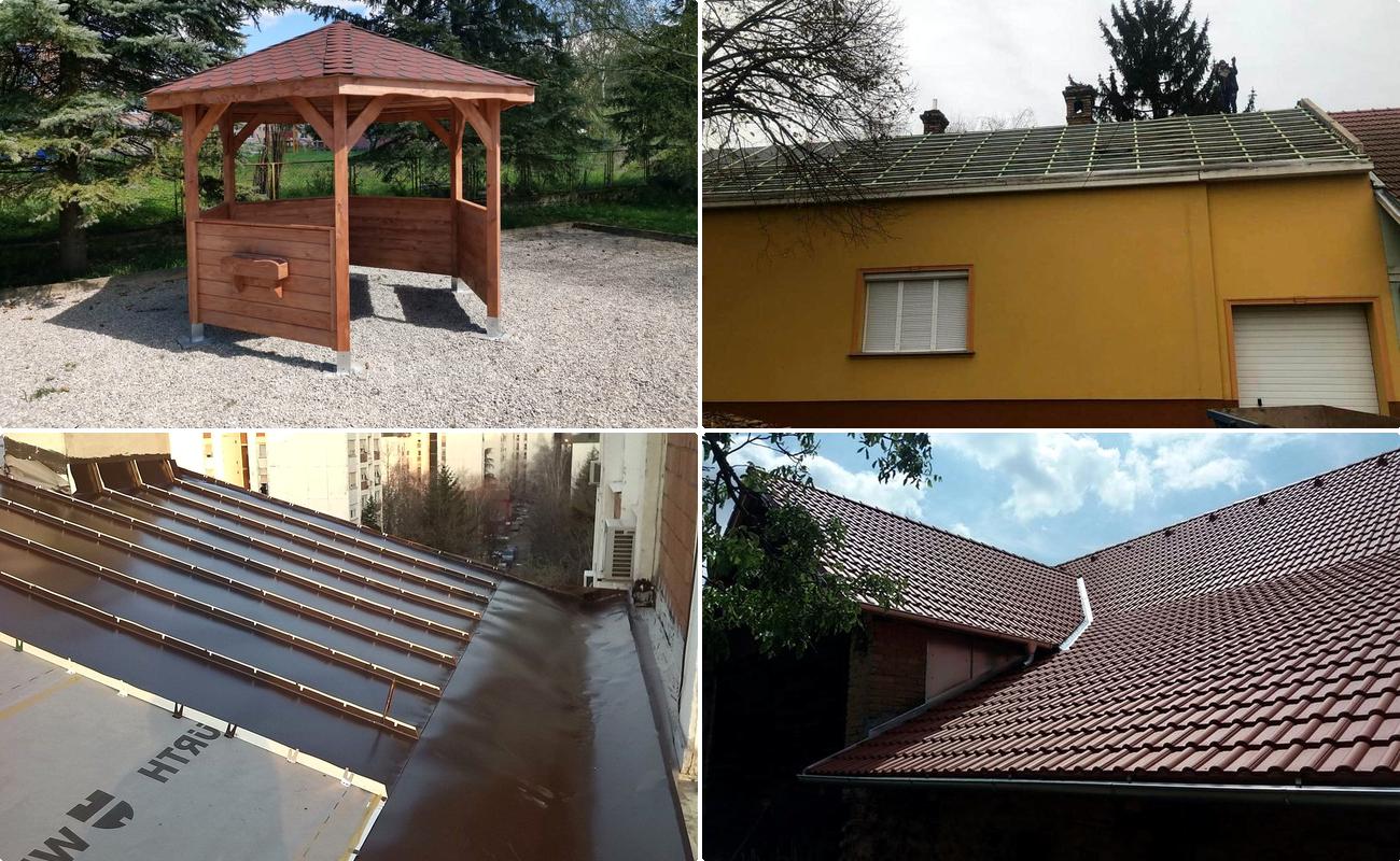 Montaj Acoperis Tigla Metalica, Tabla Cutata si Tigla Ceramica