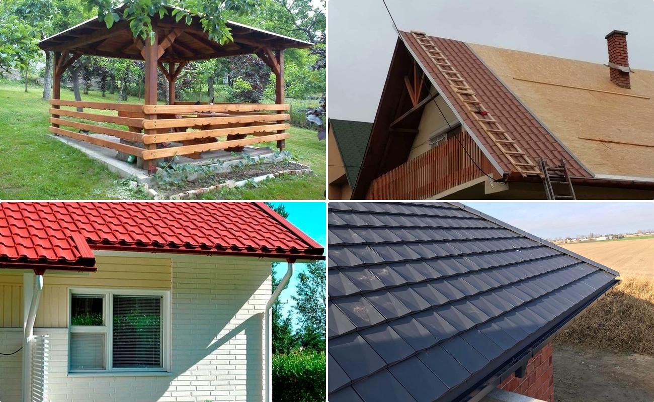 Montaj Acoperis Tigla Metalica, Tabla Cutata si Tigla Ceramica