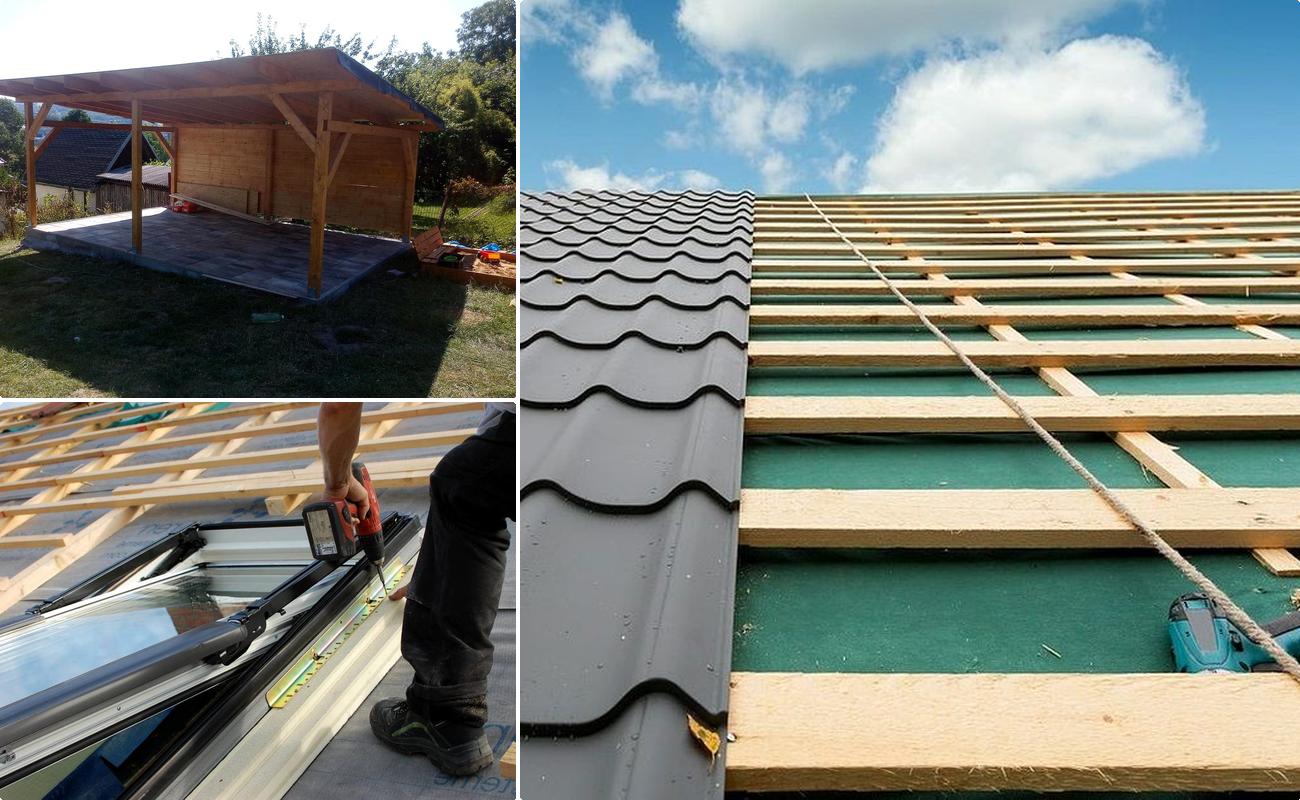 Montaj Acoperis Tigla Metalica, Tabla Cutata si Tigla Ceramica