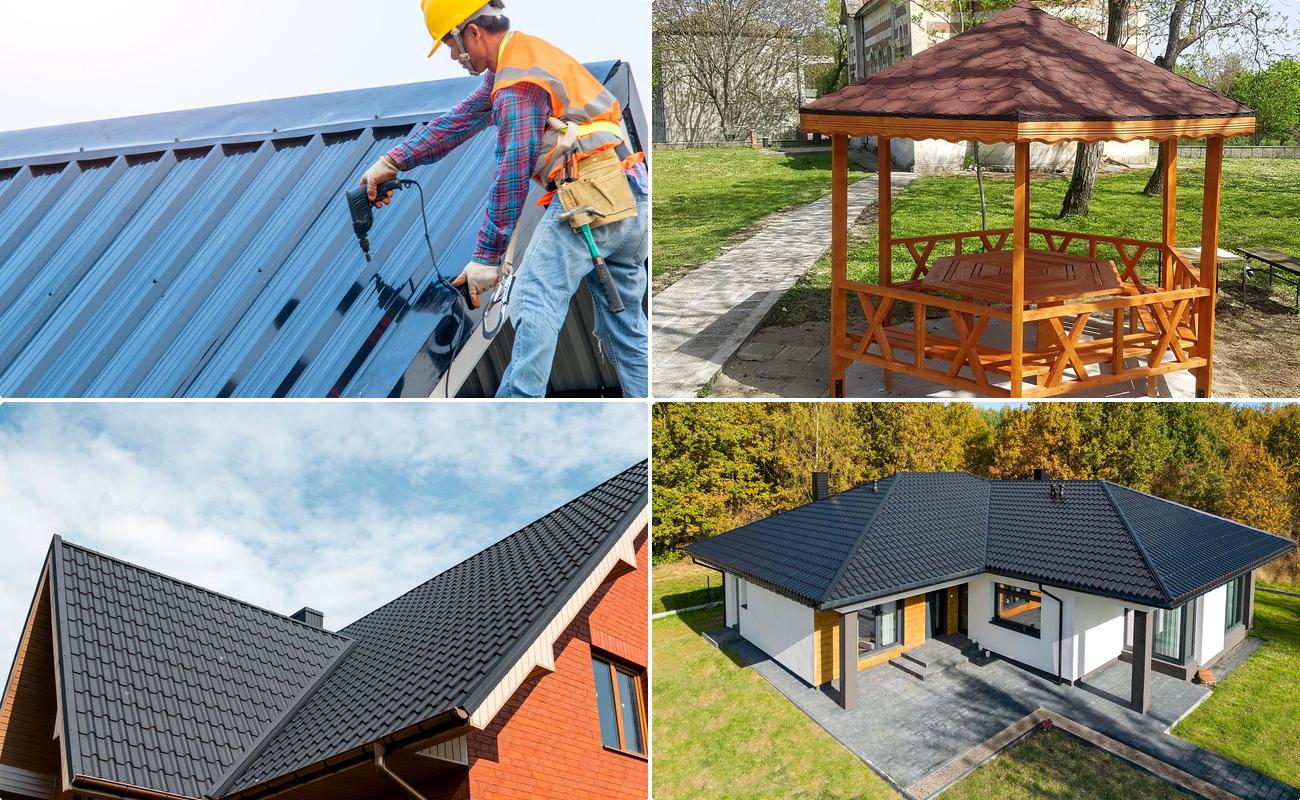 Montaj Acoperis Tigla Metalica, Tabla Cutata si Tigla Ceramica