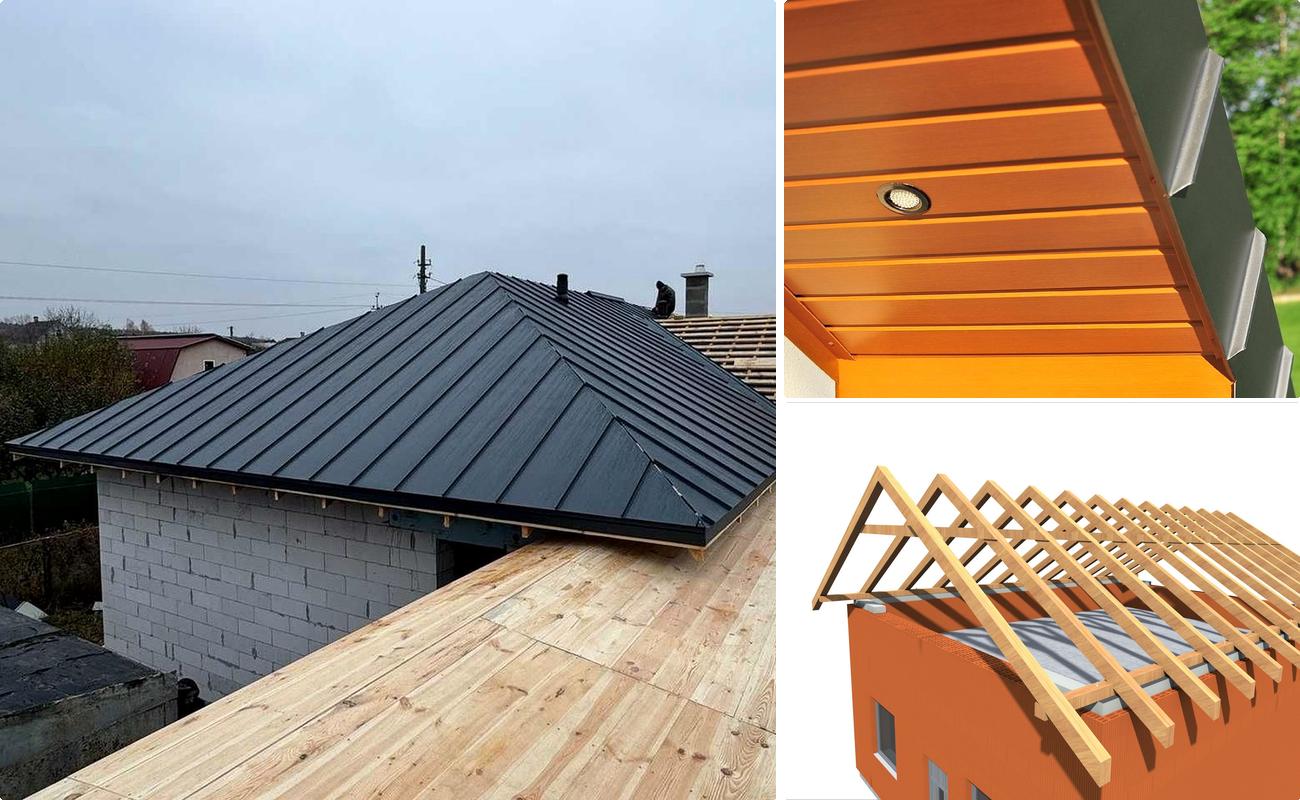 Montaj Acoperis Tigla Metalica, Tabla Cutata si Tigla Ceramica