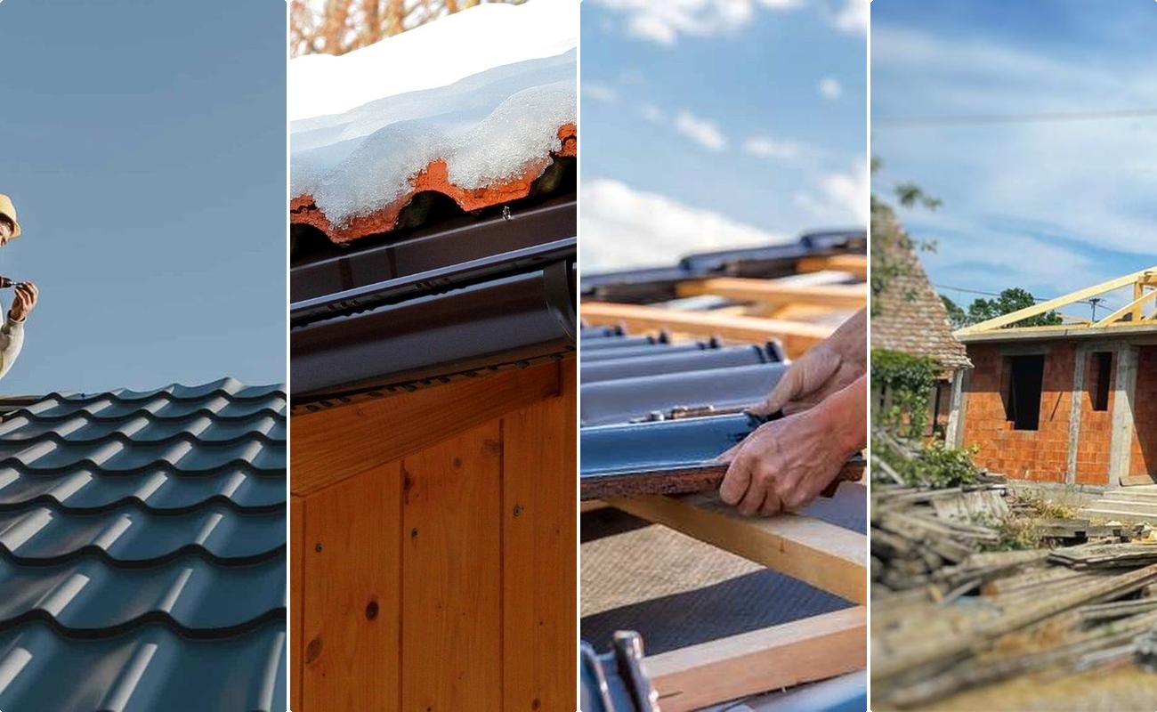 Montaj Acoperis Tigla Metalica, Tabla Cutata si Tigla Ceramica