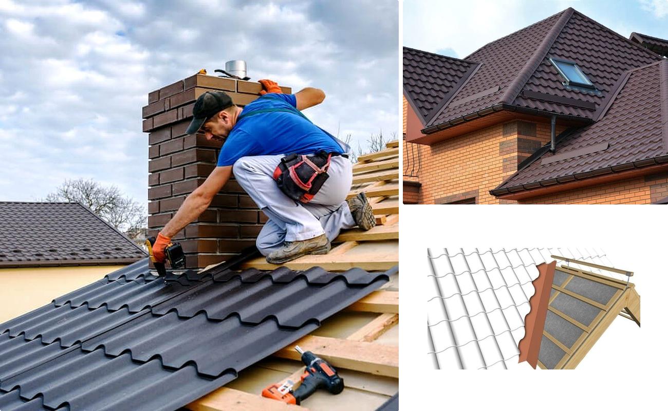 Montaj Acoperis Tigla Metalica, Tabla Cutata si Tigla Ceramica