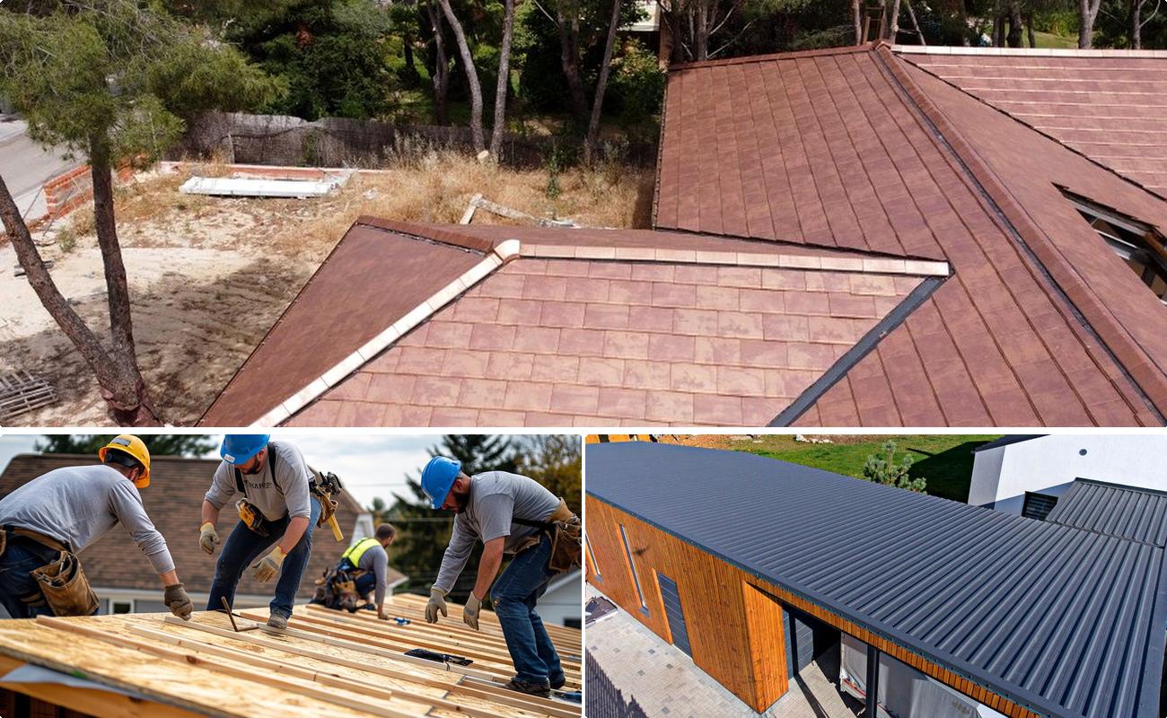 Montaj Acoperis Tigla Metalica, Tabla Cutata si Tigla Ceramica