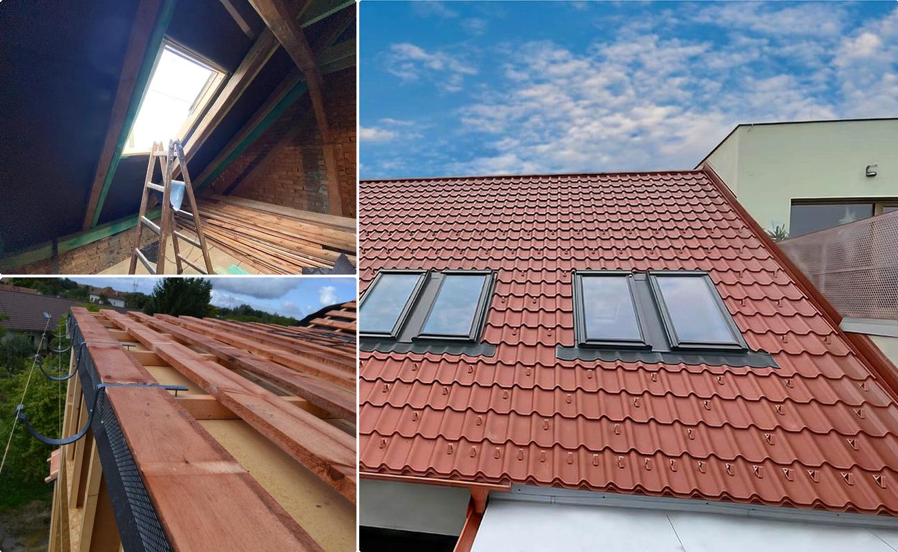 Montaj Acoperis Tigla Metalica, Tabla Cutata si Tigla Ceramica