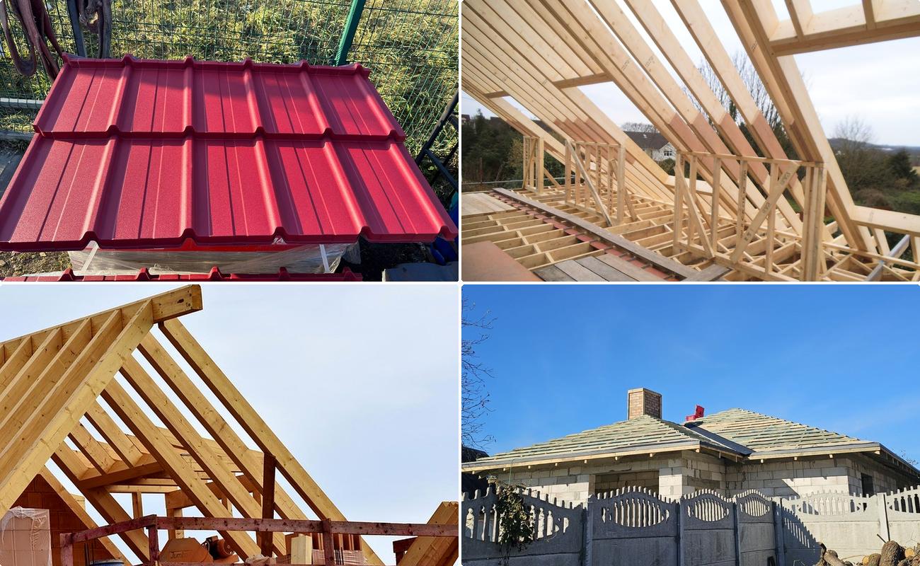 Montaj Acoperis Tigla Metalica, Tabla Cutata si Tigla Ceramica