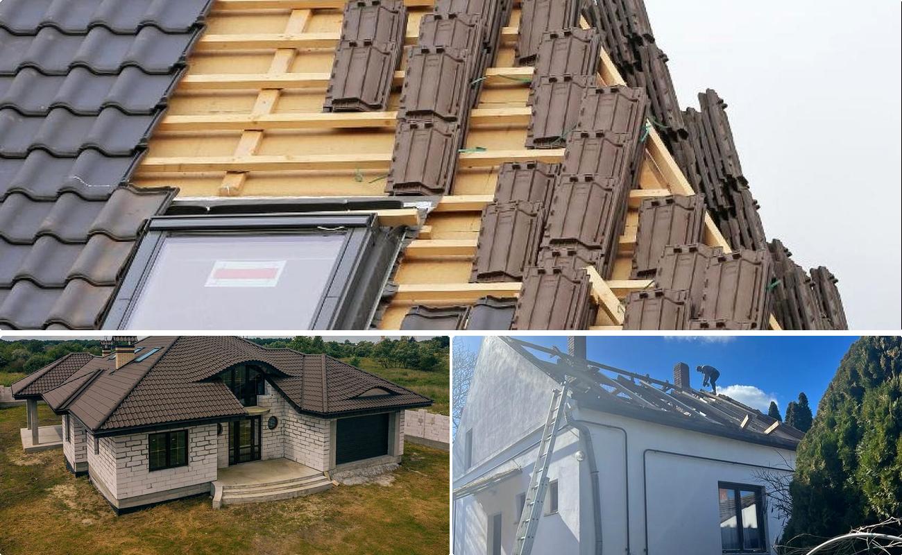 Montaj Acoperis Tigla Metalica, Tabla Cutata si Tigla Ceramica