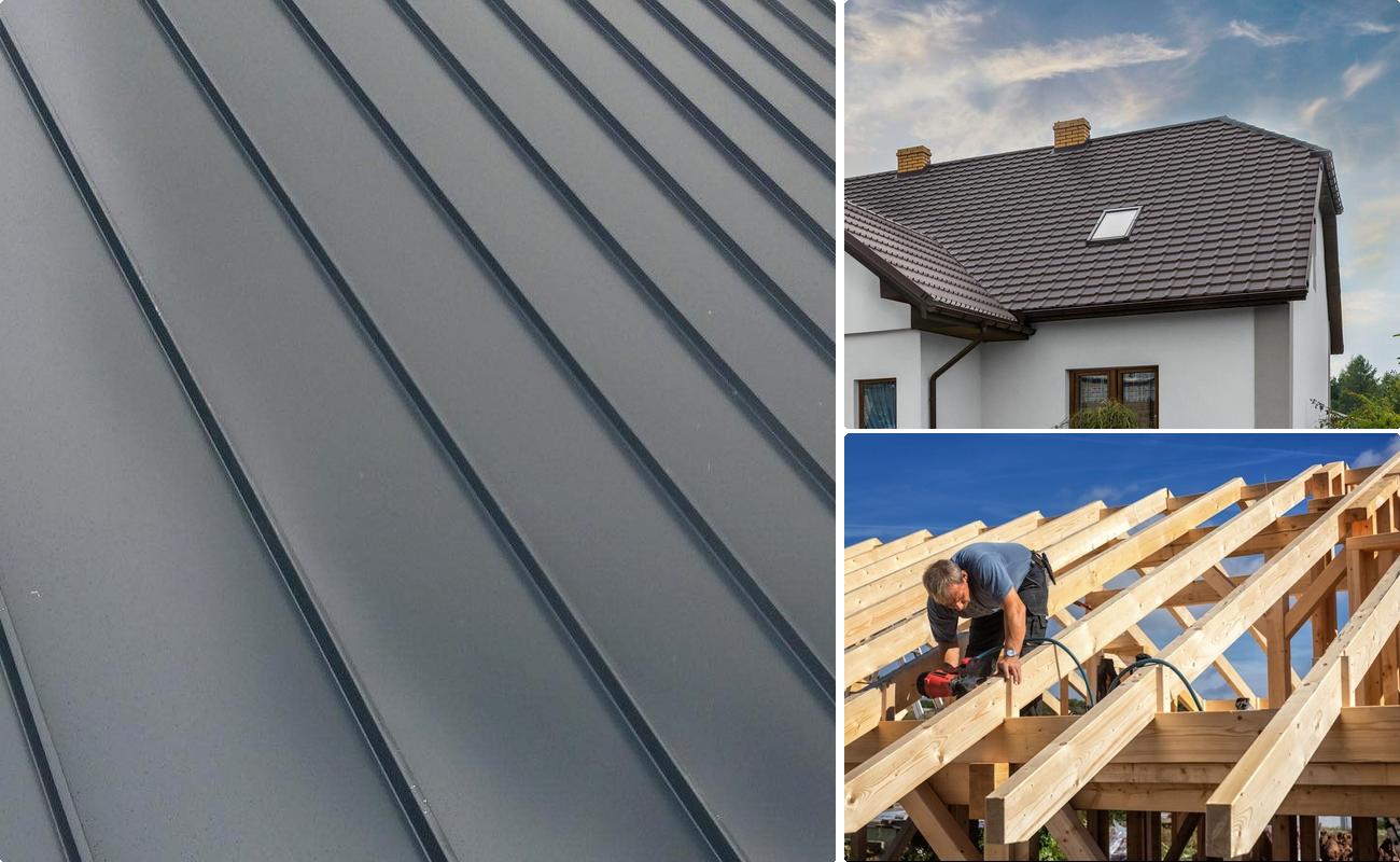 Montaj Acoperis Tigla Metalica, Tabla Cutata si Tigla Ceramica