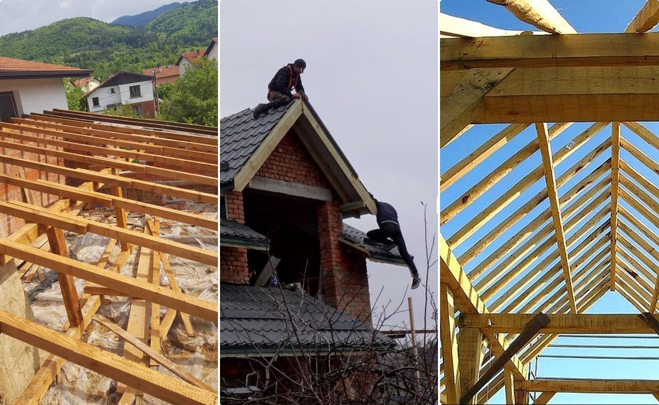 Montaj Acoperis Tigla Metalica, Tabla Cutata si Tigla Ceramica