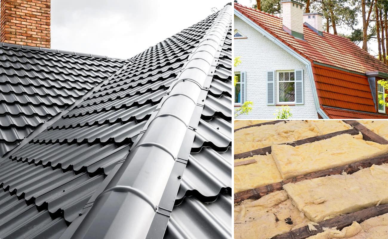 Montaj Acoperis Tigla Metalica, Tabla Cutata si Tigla Ceramica